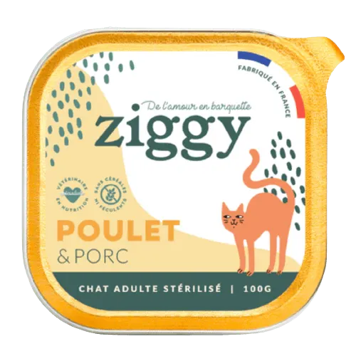 Pâtée Chat Adulte Stérilisé Poulet