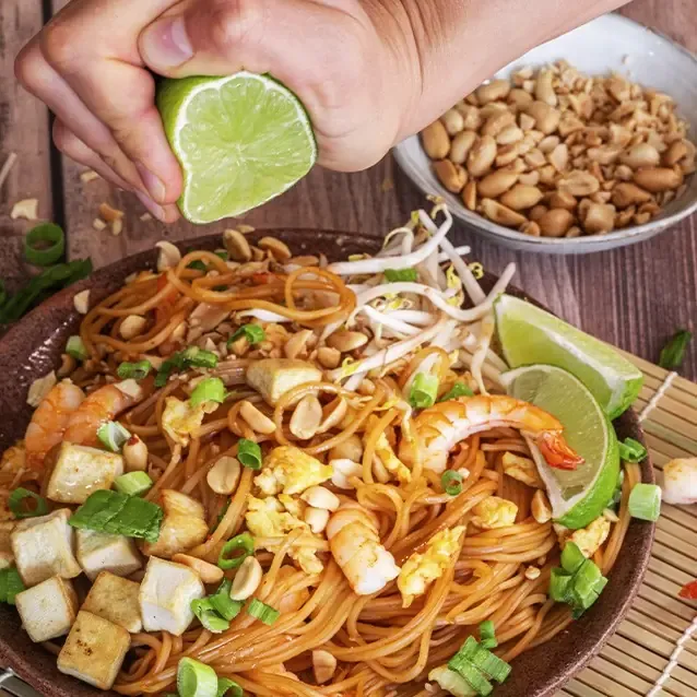 Dunne ½ volkoren rijstnoedels – voor Pad Thai
