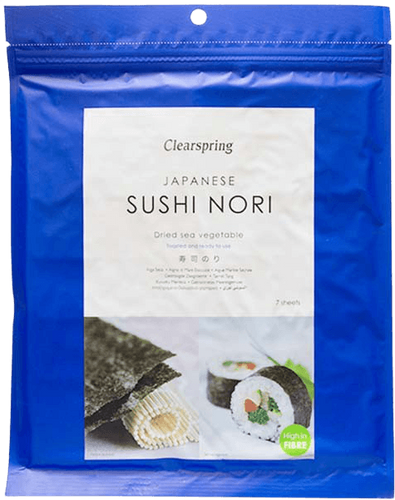 nori＊＊＊ Nori for Sushi Sheets Organic 17g Clearspring | -15% on Kazidomi
