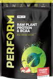Poudre Protéinée Vegan & BCAA Fraise & Vanille (68% Protéine)