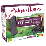 Crispy Black Rice Crackers