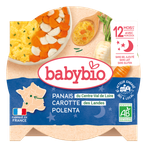 BABYBIO Ravioli Emmental Sauce Patate Douce & Fromage Chèvre - 15+ Mois - Lot De 4