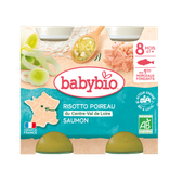 Risotto Poireau Saumon dès 8 mois