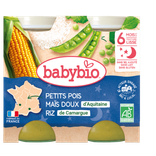 Peas, Corn & Camargue Rice + 6 months