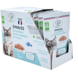 Pack Sachets Emincés Saumon Chat