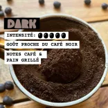 Café de lupin noir moulu 1