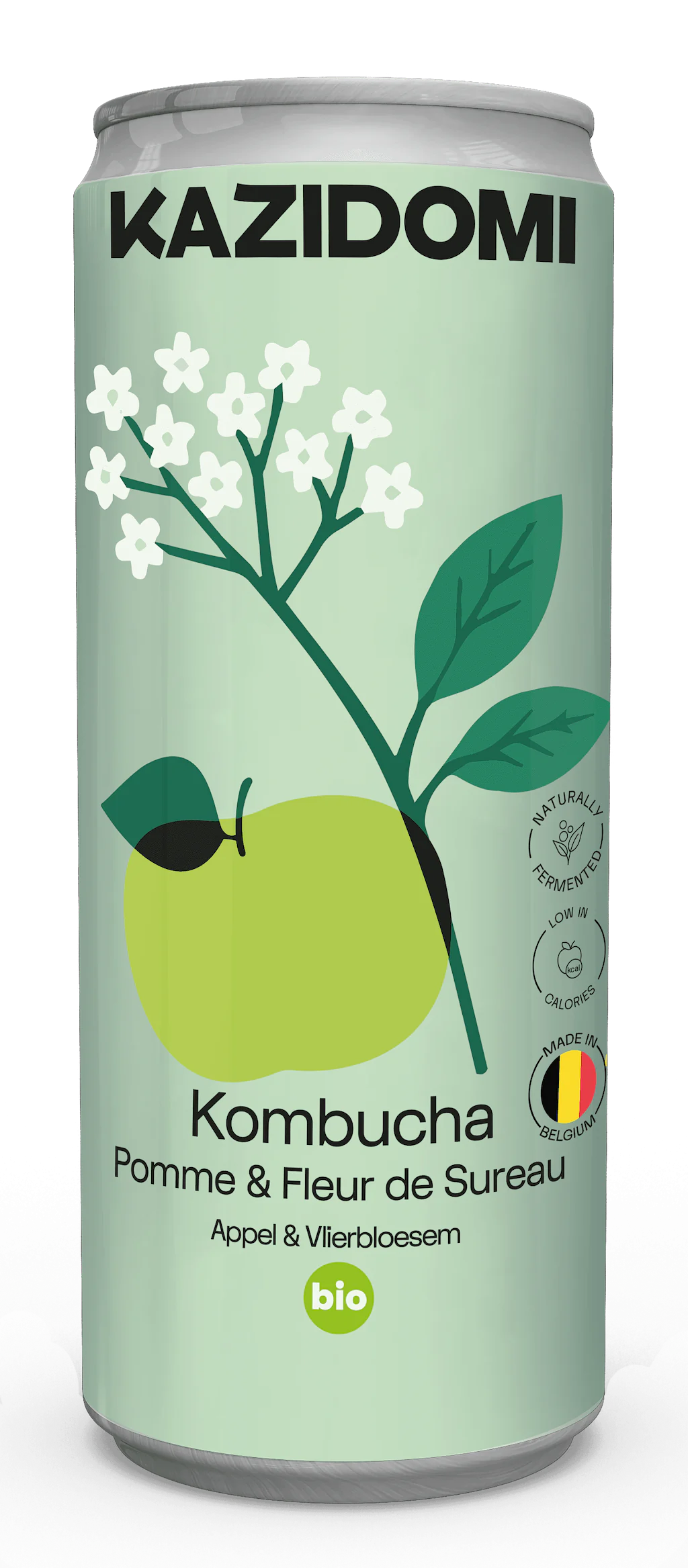 Organic apple & elderflower kombucha thumbnail
