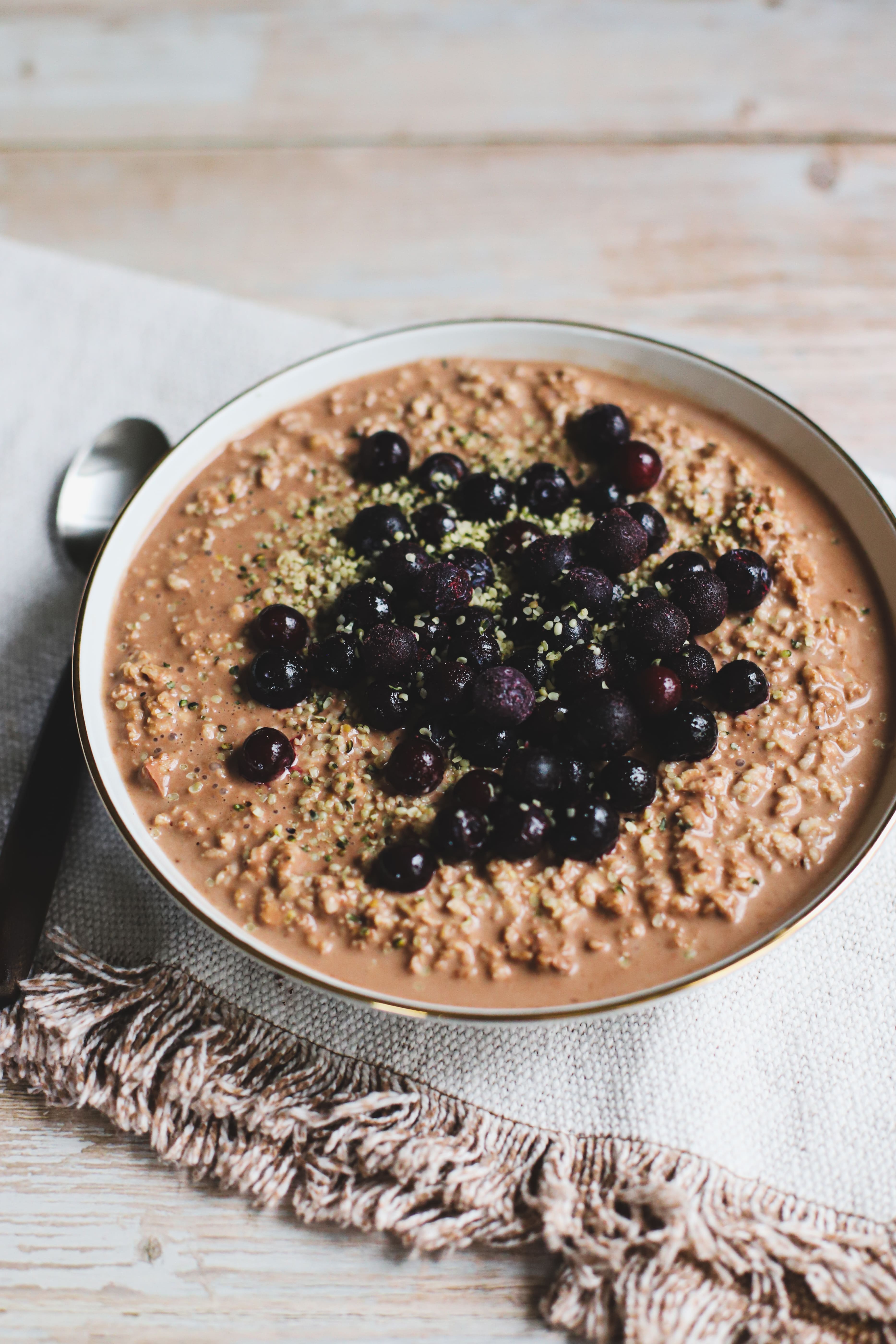 Porridge chanvre