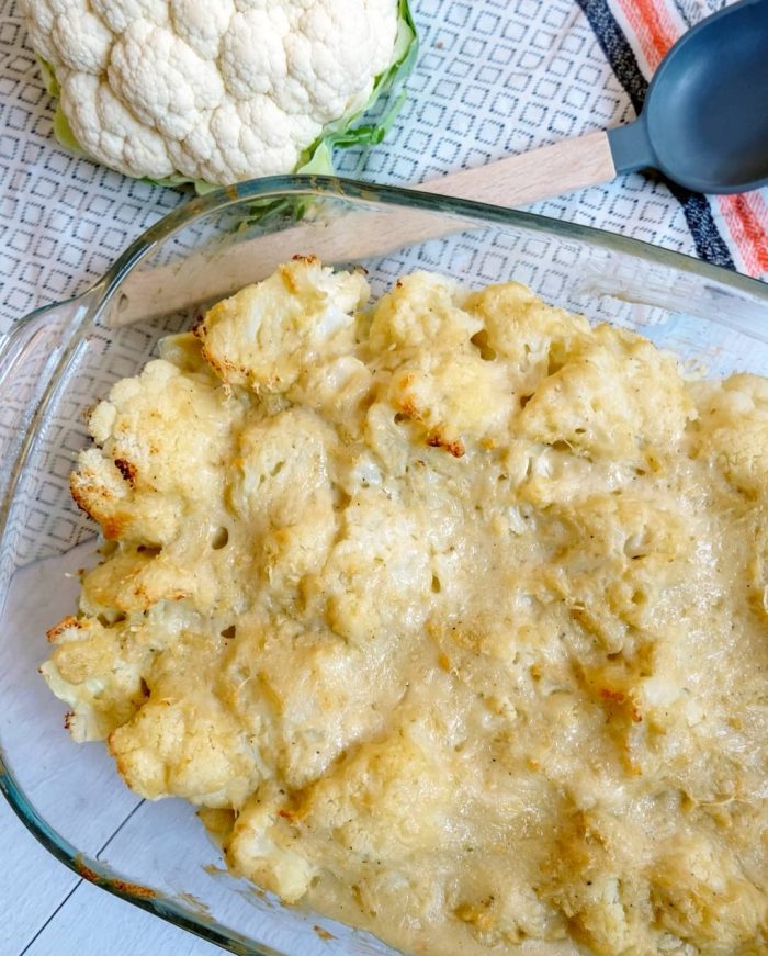 Gratin de chou-fleur allégé 