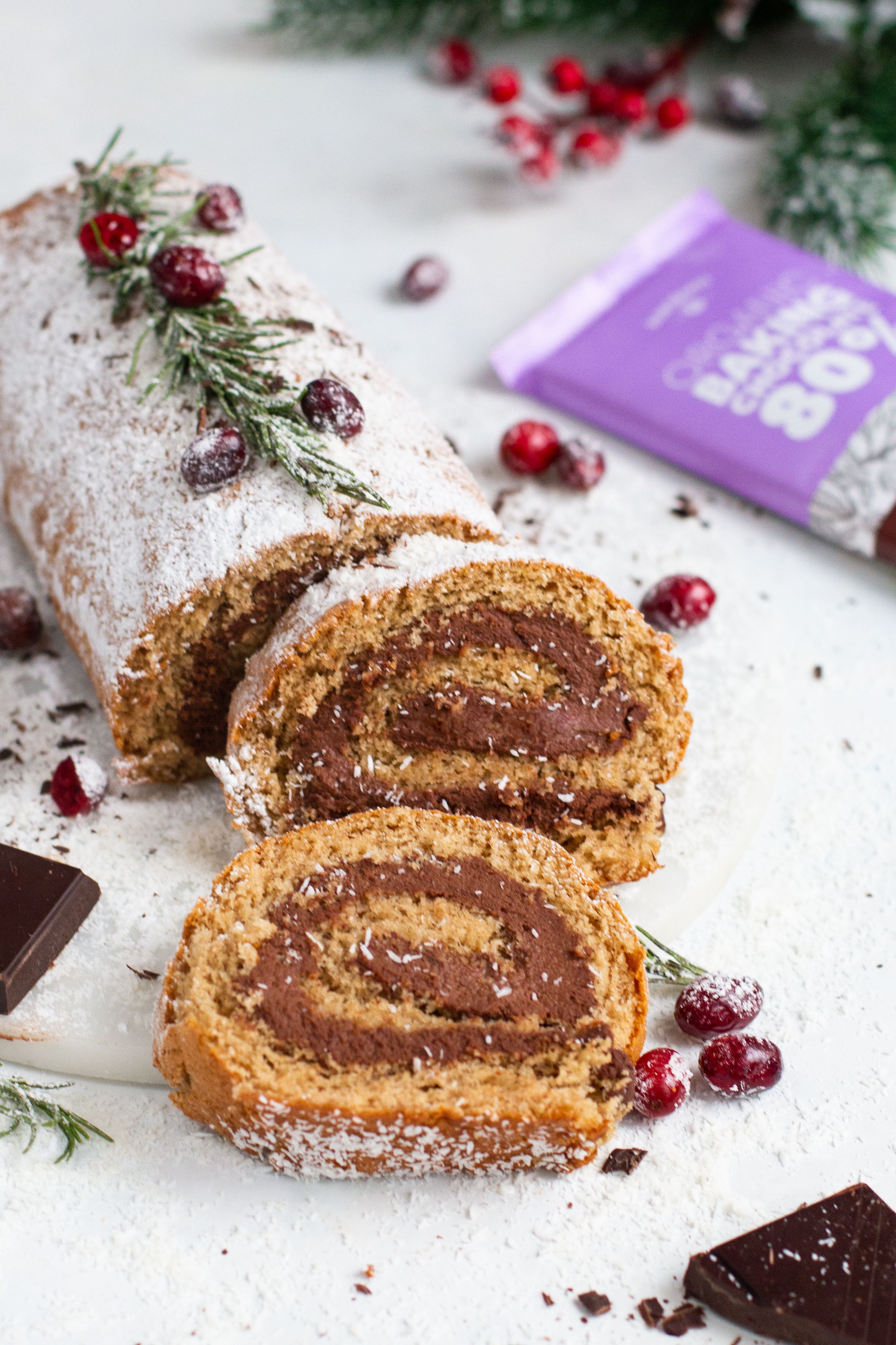 Buche De Noel Vegan Et Sans Gluten Kazidomi Buche De Noel Vegan Et Sans Gluten Kazidomi