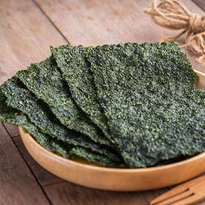 Recette japonaise Aji Nori, de feuilles d'algues nori assaisonnées •  Cuisine Japon