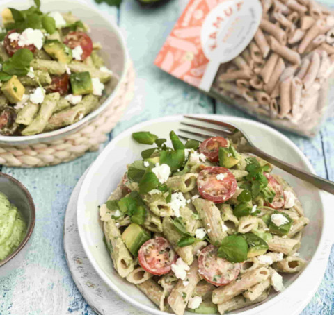 Salade du sportif à l'avocat