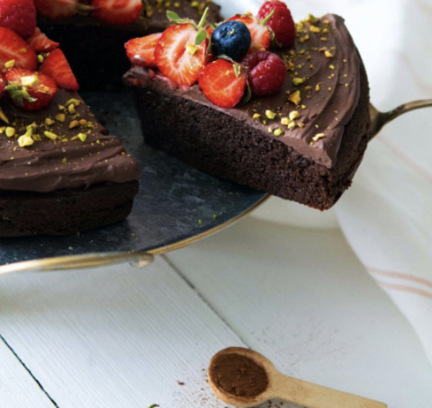 Chocolate Fudge Cake à IG bas