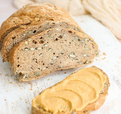 Glutenvrij brood met psyllium