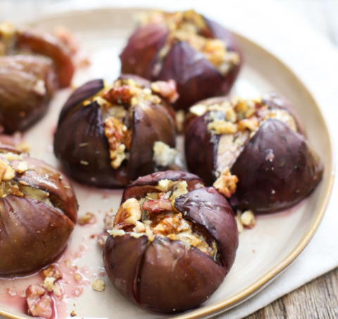 Figues au four et faux-mage