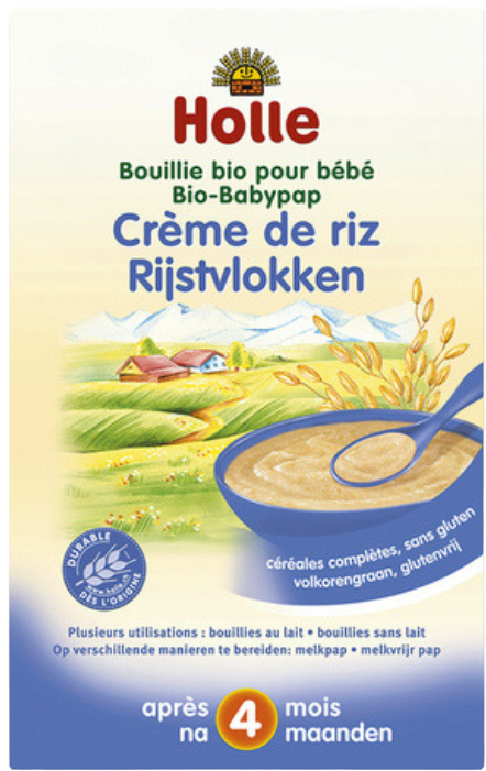 Acheter Porridge De Riz Pour Bebe Bio Biologique Naturel Bebe Holle