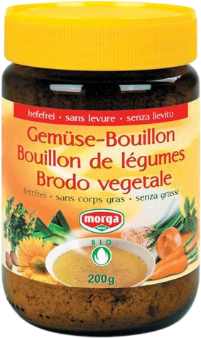 Morga - Bouillon légumes sans levure et sans corps gras 200g