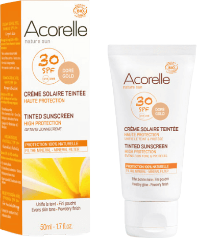 Acorelle - Crème solaire teintée SPF 30 - 50ml