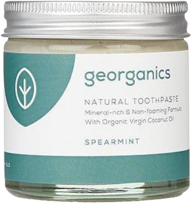 Georganics  - Dentifrice reminéralisant à la menthe  60ml