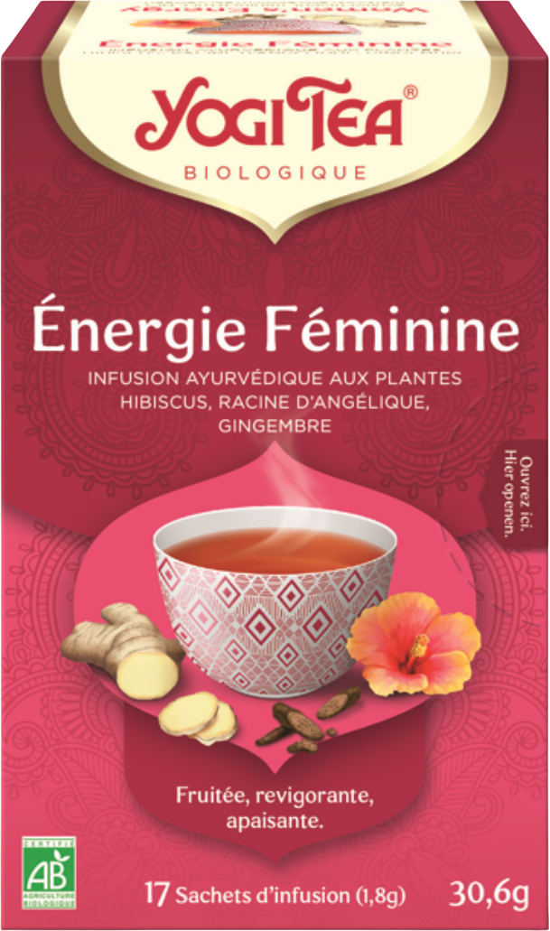 Energie Féminine 17 infusettes, YOGI TEA, Alimentation