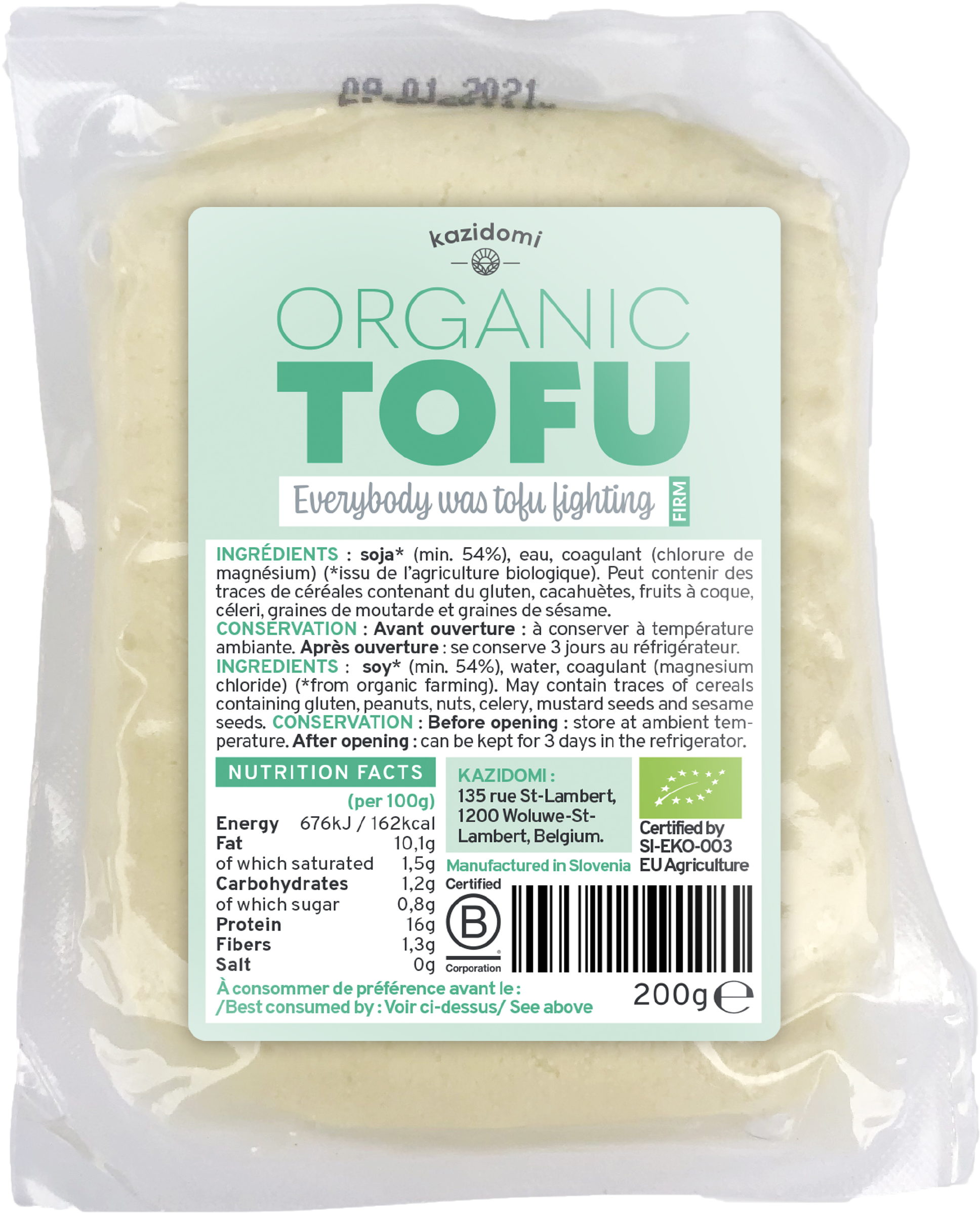 Tofu Nature Bio