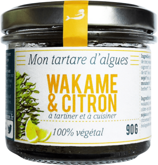 Tartare d'algues - Wakame & citron - Marinoe - Bio - 90g