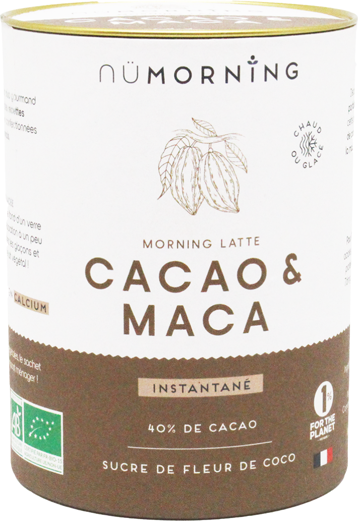 Latté Cacao & Maca 40% Cacao Bio