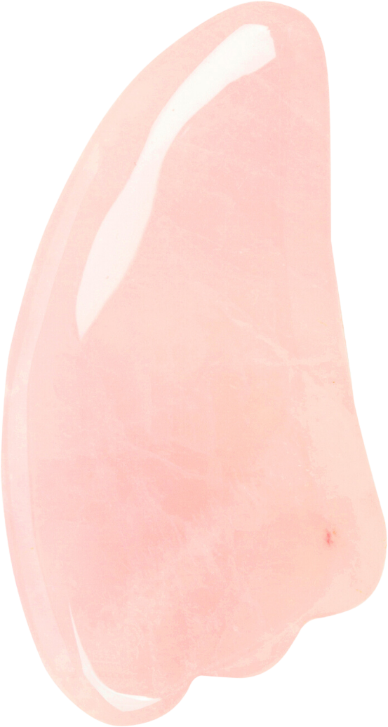 Gua sha Touch' Lift en quartz rose