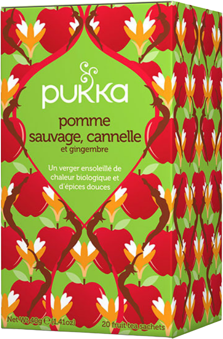 Pukka - Infusion Pomme Cannelle Gingembre 20 sachets