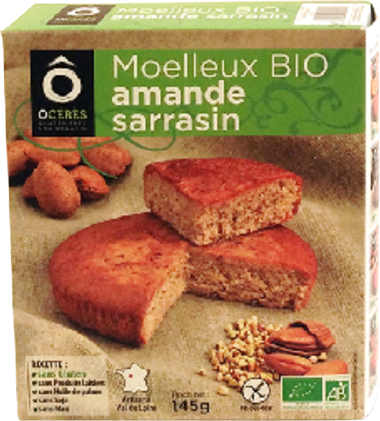 Gateau Sans Gluten Moelleux Aux Amandes Et Sarrasin Oceres