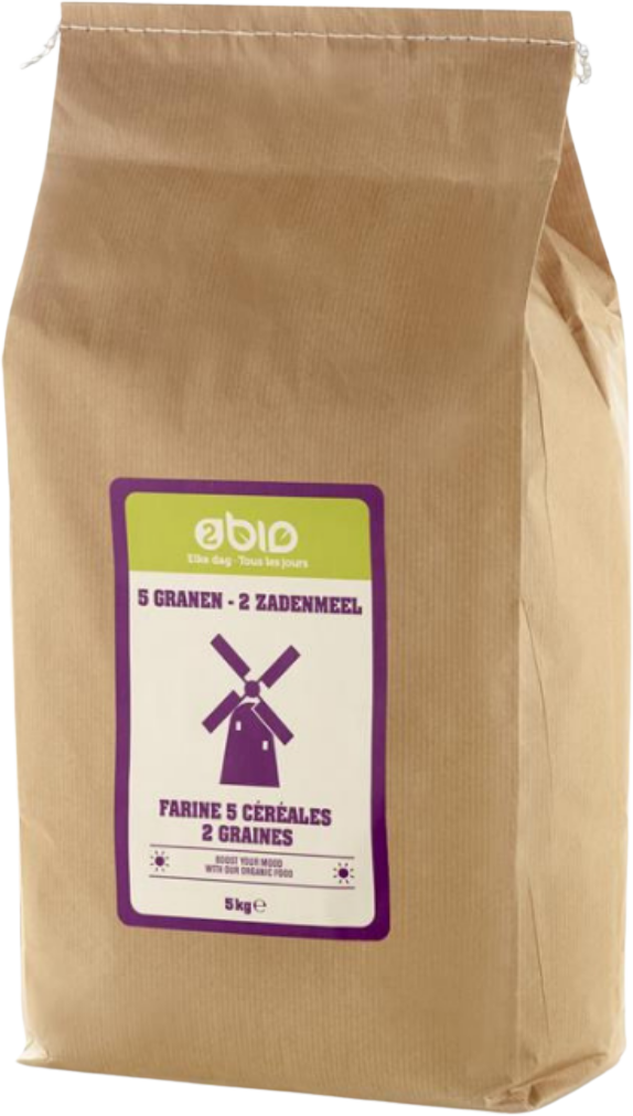 2bio - Farine 5 Céréales-2 Graines 1kg