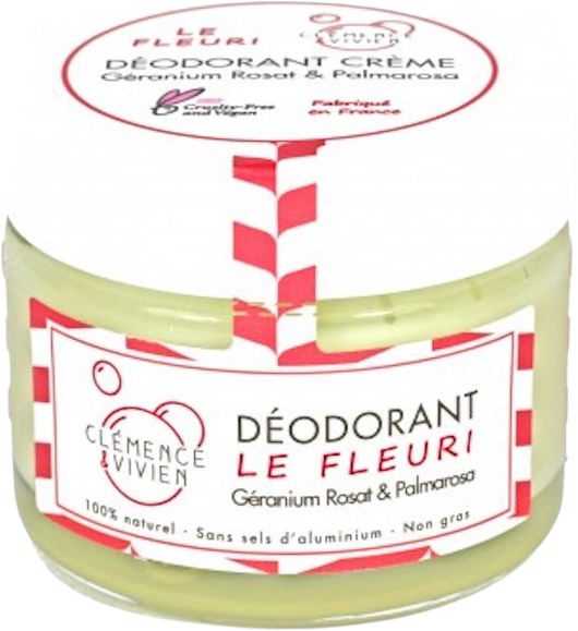 Baume déodorant Clémence & Vivien - Le fleuri, Clémence &