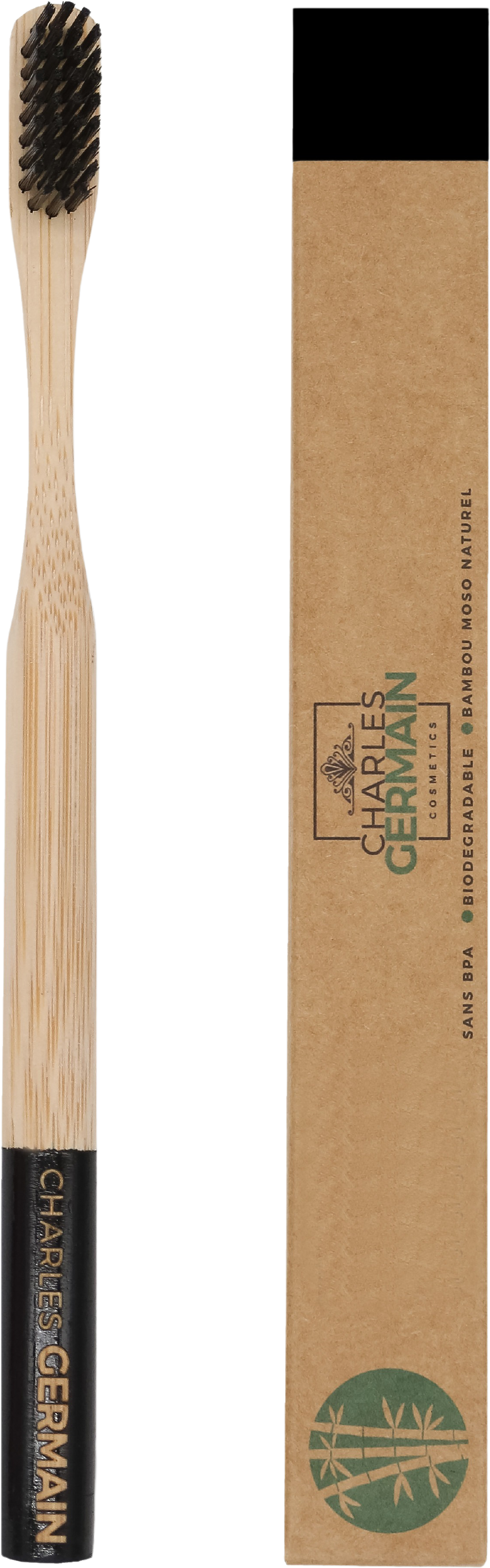 Brosse à dents en Bambou - Biodégradable - Charles Germain