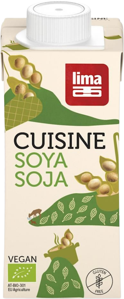 Crème Cuisine Soja (biologique) 200ml, Lima, Sauces