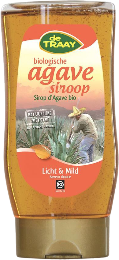 Sirop d'agave 250ml, De Traay, Miels et sucrants naturels