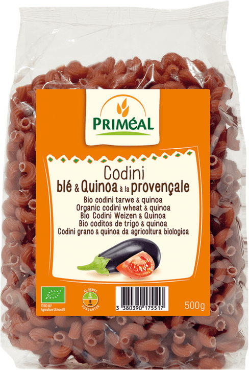 Priméal - Codini blé & quinoa à la provençale Bio 500g