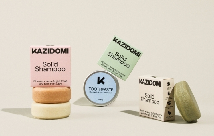Kazidomi cosmetics, for a smooth transition towards zero-waste